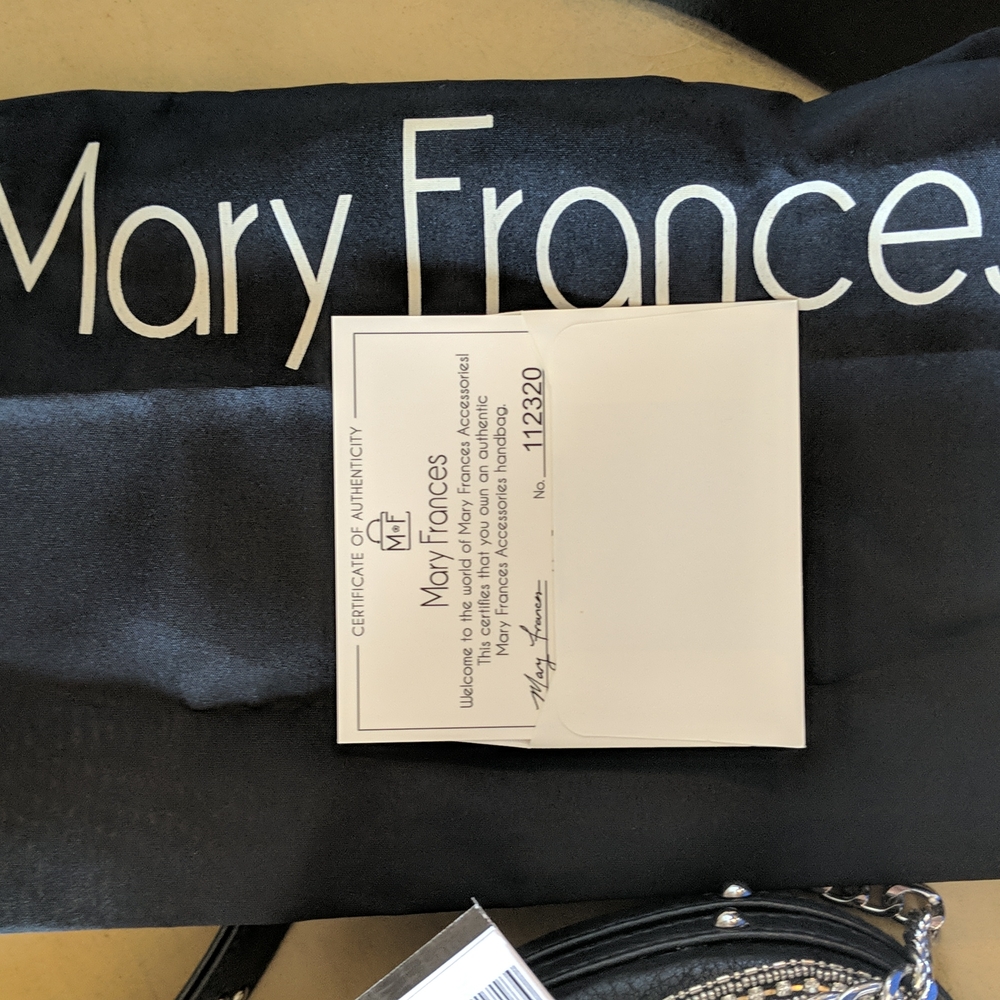 Hard Rock Mary Frances Leather Cross Body Guitar Bag 🎉HP🎉 - Picture 12 of 12